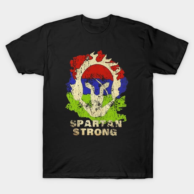 Spartan Strong T-Shirt by 9ifary